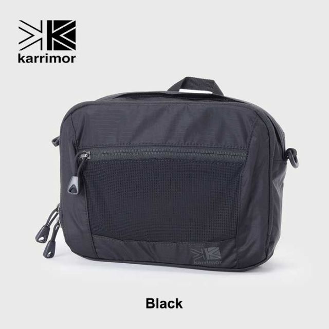 カリマー フロントバッグ KARRIMOR 501071 TC front bag 3L メンズ レディース ユニセックス ショルダーバッグ ヒップバッグ トレッキング ポーチ ブラック コヨーテ 登山 (240908)