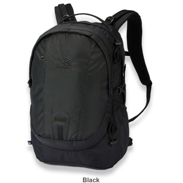 カリマー リュックサック KARRIMOR 501210 eclipse 27 リュックサック デイパック バックパック 27L A4収納 PCホルダー付き ハイドレーション対応 オーガナイザー搭載 ポールキャリア付き トレッキング ハイキング デイリー black ブラック (2502)