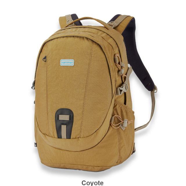 カリマー リュックサック KARRIMOR 501210 eclipse 27 リュックサック デイパック バックパック 27L A4収納 PCホルダー付き ハイドレーション対応 オーガナイザー搭載 ポールキャリア付き トレッキング ハイキング デイリー black ブラック (2502)