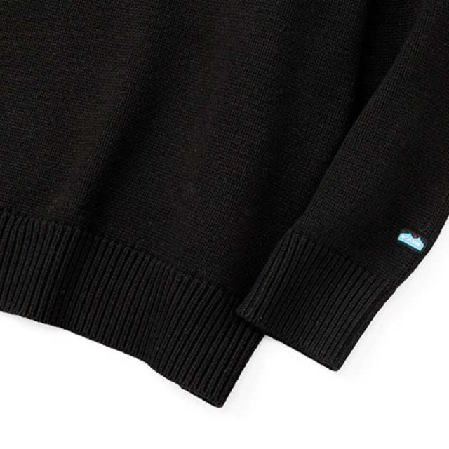 カブ ニット KAVU 19821916 アップルニット メンズ レディース ユニセックス ブラック グリーン S M L ジャパンフィット 秋冬 (240908)