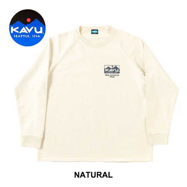 カブ ロンt KAVU ヘビーウェイト ロングスリーブTシャツ 長袖 19821924 H/W LSTee メンズ レディース ユニセックス M L XL コットン ジャパンフィット オーバーサイズ ゆったり 秋冬 (240908)