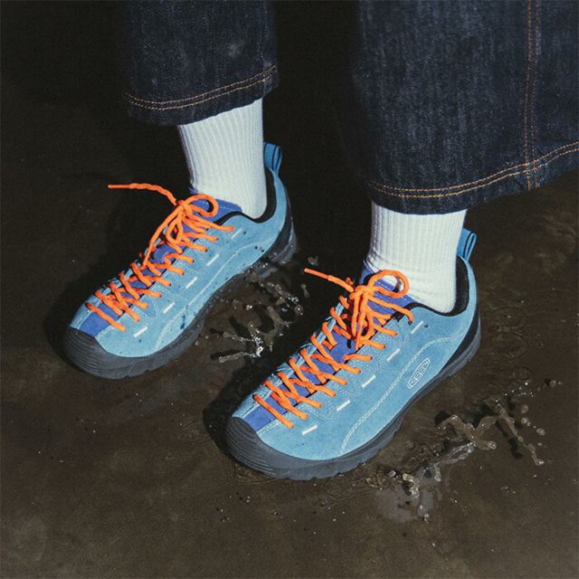 キーン KEEN レディース ジャスパー M JASPER スニーカー 靴 シューズ アウトドア カジュアル CathaySpice  Faded Denim/Skipper Blue (1004337 /1004347)  [230816]