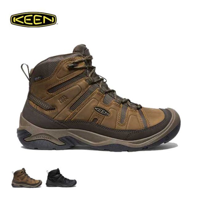 キーン ハイキングシューズ KEEN サーカディア ミッド ウォータープルーフ CIRCADIA MID WP 防水 トレッキングシューズ メンズ [230816]