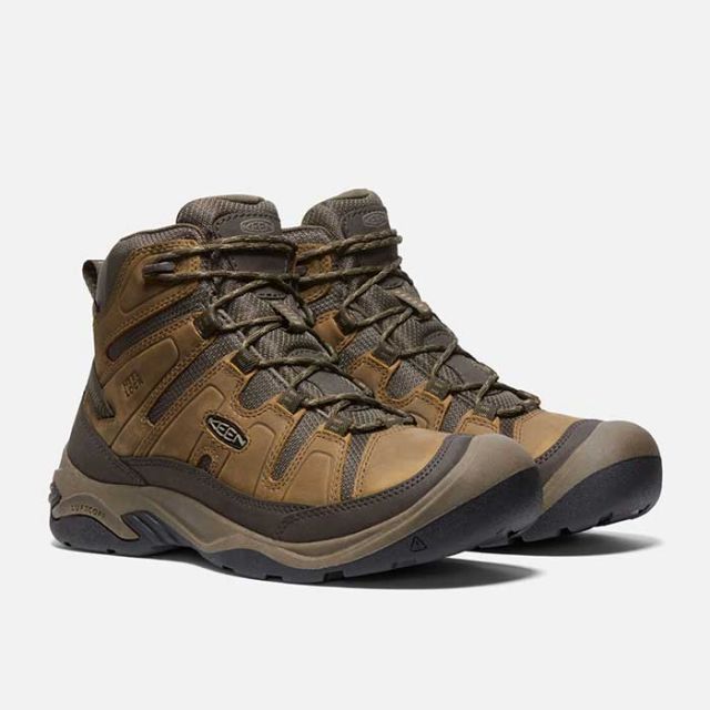 キーン ハイキングシューズ KEEN サーカディア ミッド ウォータープルーフ CIRCADIA MID WP 防水 トレッキングシューズ メンズ [230816]