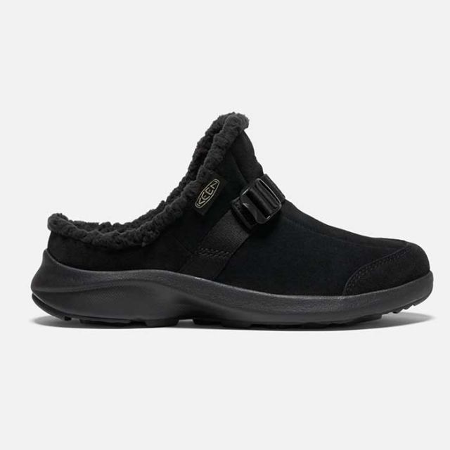 キーン レディース スリッポン フッド クロッグ KEEN HOOD CLOG (1026802) Black/Black 靴 [221115]