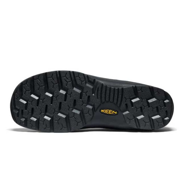 キーン スニーカー メンズ ジャスパー ウォータープルーフ 防水スニーカー 靴 KEEN JASPER WP ブラック 26cm - 27.5cm アウトドア ロングセラー 人気 (240917)