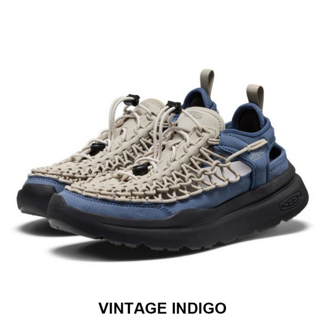 KEEN メンズ ユニーク ダブルケー 1030271 UNEEK WK サンダル スニーカー ウォーキングシューズ メンズシューズ 厚底 軽量 クッション カジュアル 旅行 アウトドア