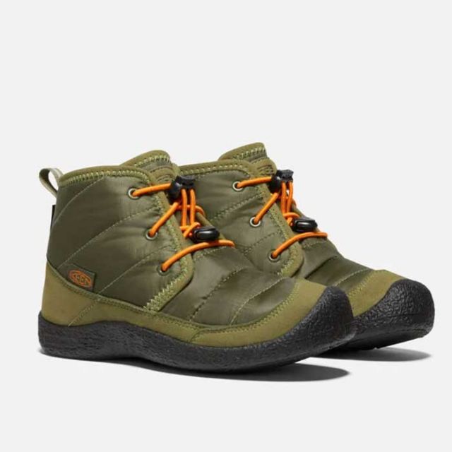 キーン キッズ 防水ウインターブーツ KEEN HOWSER II CHUKKA WP (1025514)ハウザー ツー チャッカ リラックスシューズ 子供 (231020)
