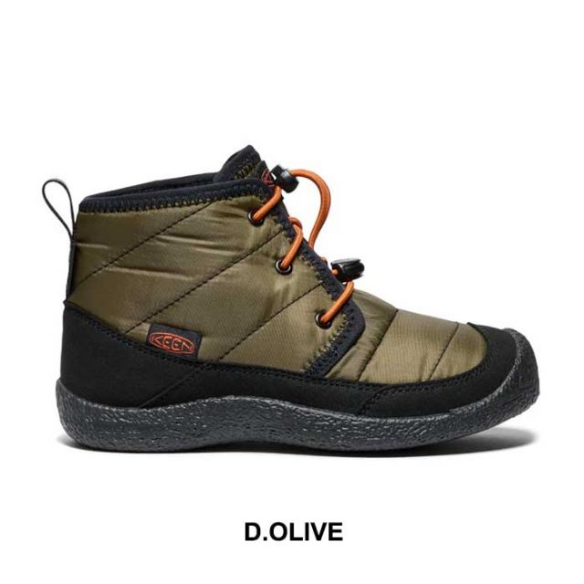 キーン キッズ 防水ウインターブーツ KEEN HOWSER II CHUKKA WP (1025514)ハウザー ツー チャッカ リラックスシューズ 子供 (231020)