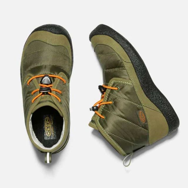 キーン キッズ 防水ウインターブーツ KEEN HOWSER II CHUKKA WP (1025514)ハウザー ツー チャッカ リラックスシューズ 子供 (231020)