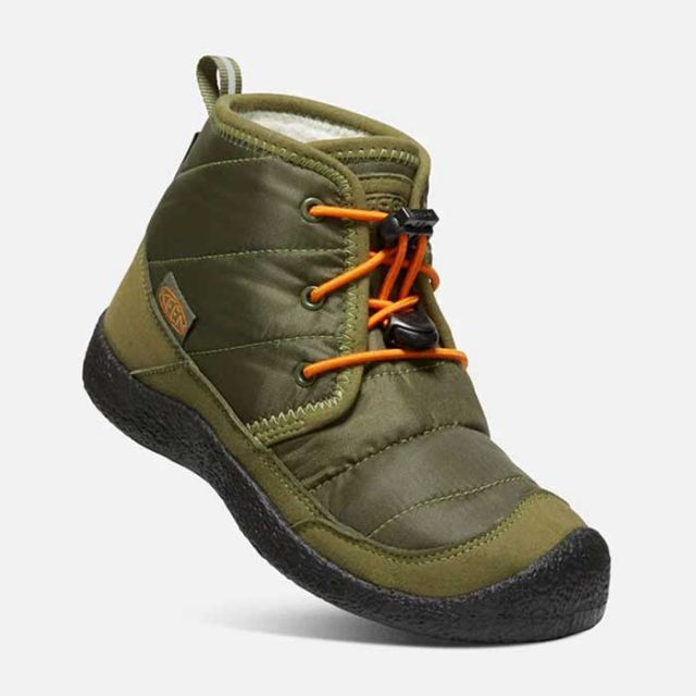 キーン キッズ 防水ウインターブーツ KEEN HOWSER II CHUKKA WP (1025514)ハウザー ツー チャッカ リラックスシューズ 子供 (231020)
