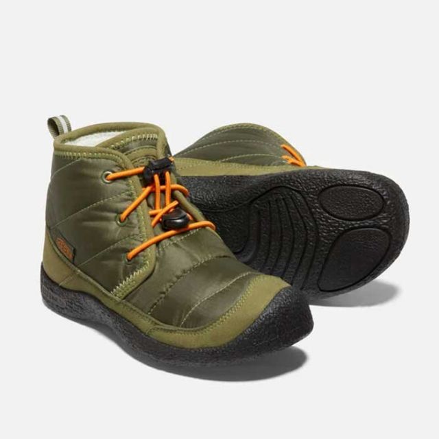 キーン キッズ 防水ウインターブーツ KEEN HOWSER II CHUKKA WP (1025514)ハウザー ツー チャッカ リラックスシューズ 子供 (231020)