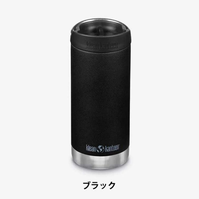 KLEANKANTEEN TKﾜｲﾄﾞ 12OZ W/Cafe