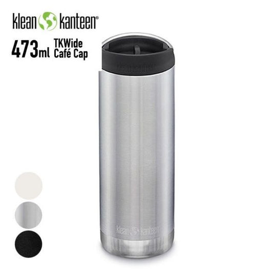 クリーンカンティーン TKワイド16oz(473ml) W/Cafe KLEAN KANTEEN 保冷保温ボトル 水筒 マグボトル アウトドア [230812]