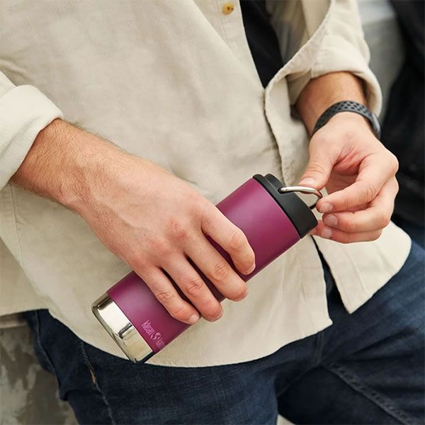 クリーンカンティーン TKワイド16oz(473ml) W/Cafe KLEAN KANTEEN 保冷保温ボトル 水筒 マグボトル アウトドア [230812]