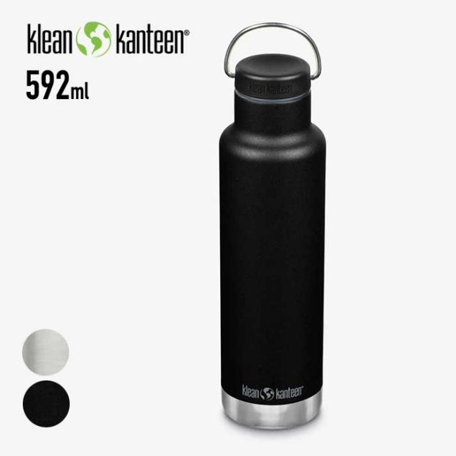 クリーンカンティーン  ボトル 水筒 19322103 クラシックインスレート 20oz (592ml) WLC 保温保冷 アウトドア キャンプ 新生活 (240218)