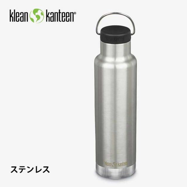 クリーンカンティーン  ボトル 水筒 19322103 クラシックインスレート 20oz (592ml) WLC 保温保冷 アウトドア キャンプ 新生活 (240218)