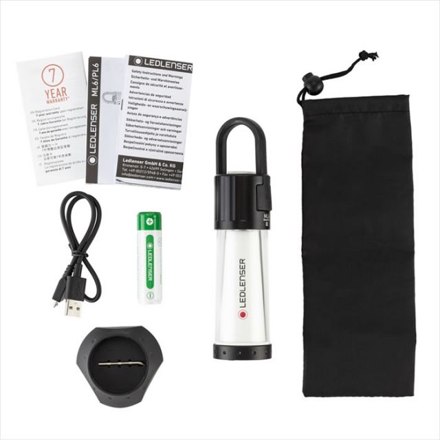 レッドレンザー LEDランタン ML6 Ledlenser WARM/WHT アウトドア キャンプ ライト 充電式 照明