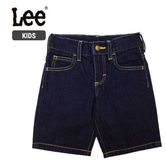 リー キッズ Lee デニムショーツ LK1283 KIDS BASIC SHORTS DENIM ショートパンツ 短パン 100cm