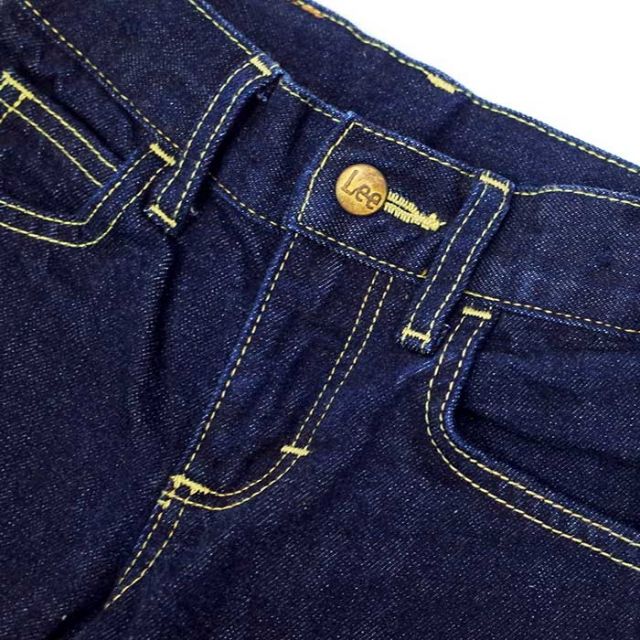 リー キッズ Lee デニムショーツ LK1283 KIDS BASIC SHORTS DENIM ショートパンツ 短パン 100cm