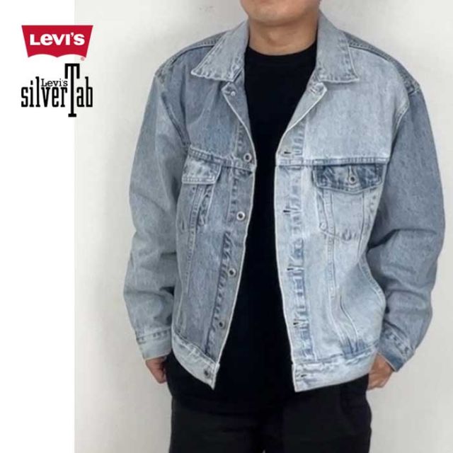リーバイス シルバータブ Gジャン A3179-0005 LEVI'S TRUCKET トラッカージャケット SilverTab メンズ [230812]