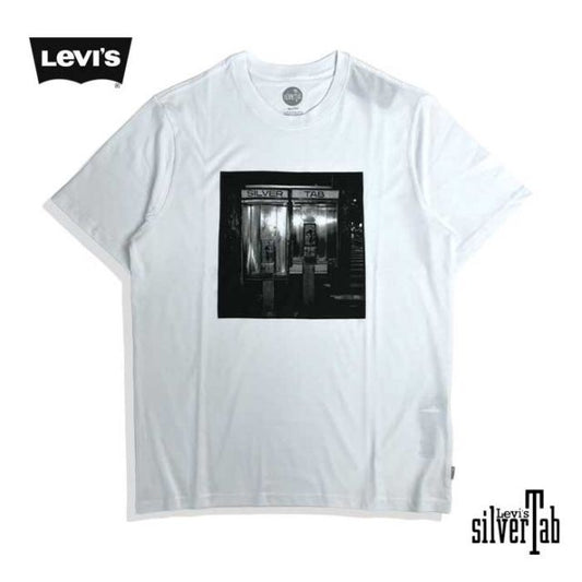 リーバイス シルバータブ tシャツ 半袖 levis 16143 SS RELAXED FIT TEE リラックスフィット グラフィック Tシャツ (240423)