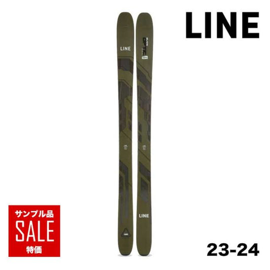 LINE ライン スキー ブレードオプティック ブレイドオプティック 板 23-24 BLADE OPTIC 104 フリースタイルスキー フリースキー 178cm (231020SP)