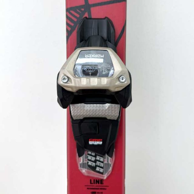 ライン スキー ビンディング付き LINE TOM WALLISCH PRO×GRIFFON 13 D 90MM スキー板 フリースタイル (241030)