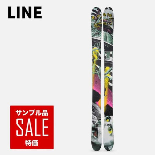 ライン スキー ビンディングセット LINE BACON 108 178cm F24 × GRIFFON 13 TCX D 110MM BLACK パウダーラン オールマウンテン フリースタイル スキー板 (241030)