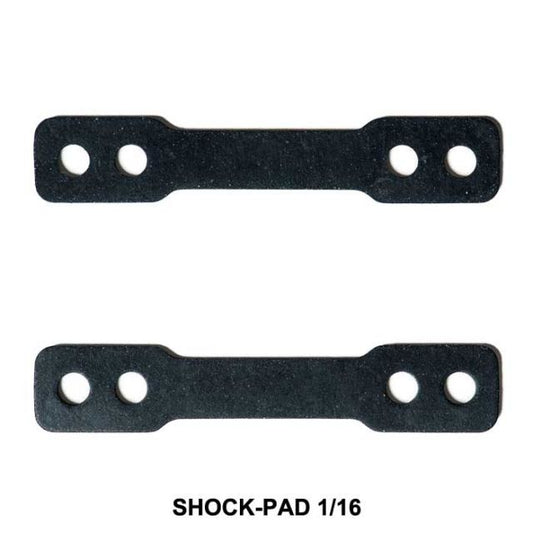 LOADED DROP-THROUGH SHOCK PAD 1/16 4set
