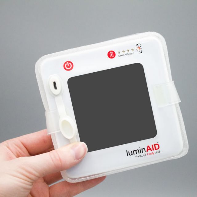ランタン ソーラー  防災 ソーラーランタン LuminAID PACKLITE FIREFLY ルミンエイド ファイアフライ 充電式 防水 LED ソーラーパネル USB充電