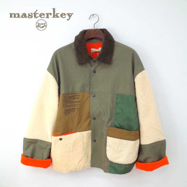 マスターキー ジャケット MASTERKEY MK25-A-06 M51+1 メンズ レディース ユニセックス アウター 上着 秋冬 フリーサイズ (240326)