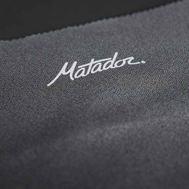マタドール MATADOR 20370036 ウルトラライトトラベルタオル L 旅行 トラベル ブラック 軽量 ナノファイバー (240908)