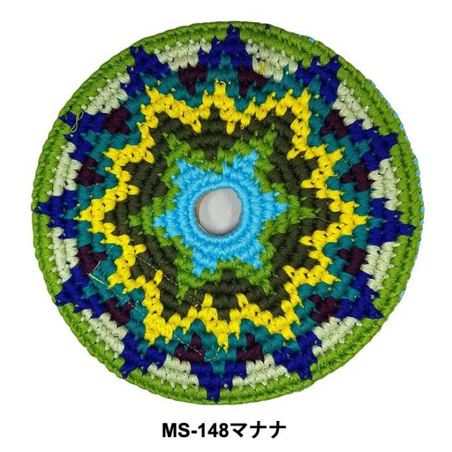 マヤフライヤ コットン フライングディスク MayaFlya SPORTS DISC 鍋敷き フリスビー 柔らかい 子ども ピクニック 犬 おしゃれ おもちゃ ハンドメイド フェアトレード 送料無料 メール便 230919