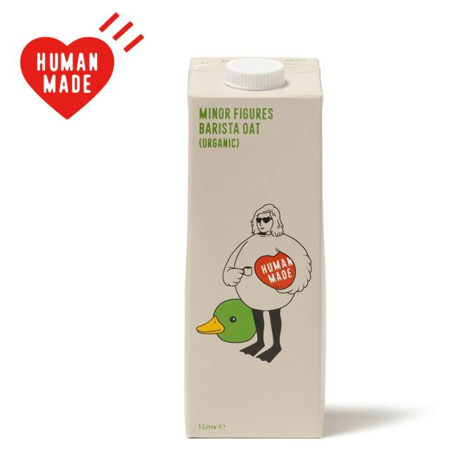 マイナーフィギュアズ オーツミルク コラボ限定 HUMAN MADE x MINOR FIGURES  1L