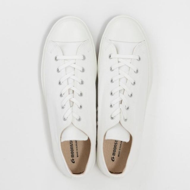 ムーンスター スニーカー 日本製 ファインバルカナイズド MOONSTAR [LOW BASKET] ローバスケット メンズ レディース FINE VULCANIZED  Made in KURUME 靴 (240423)