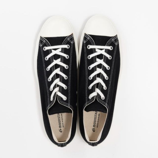 ムーンスター スニーカー 日本製 ファインバルカナイズド MOONSTAR [LOW BASKET] ローバスケット メンズ レディース FINE VULCANIZED  Made in KURUME 靴 (240423)