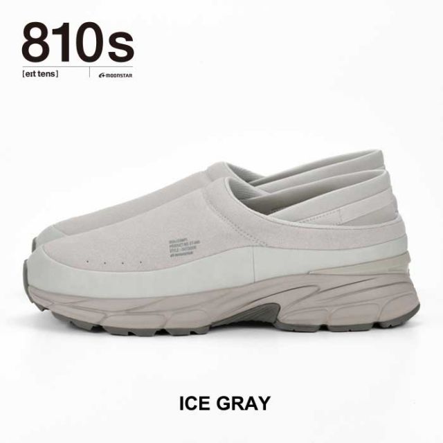 ムーンスター エイトテンス キャンピー  スリッポン メンズ レディース ユニセックス 810s ET040 CAMPI モック スニーカー MOONSTAR ブラック グレー ブラウン 23cm - 27cm (240331)