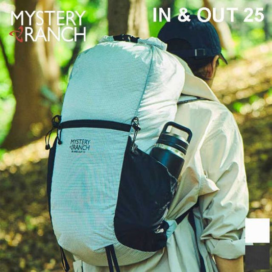 ミステリーランチ バックパック インアンドアウト25 19761671 バックパック 25L 軽量 パッカブル 登山 旅行 サブバッグ IN AND OUT 25 MYSTERY RANCH (260224)
