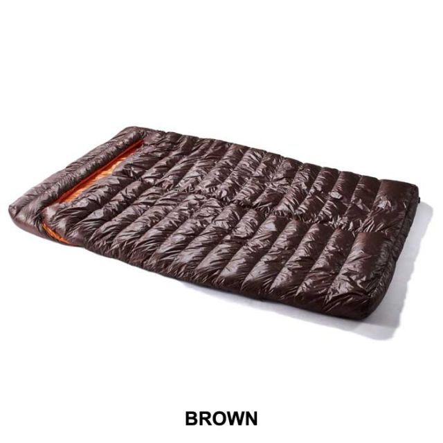 ナンガ 2人用シュラフ [ ラバイマバッグ W600STD ] (BROWN) NANGA SS20 スリーピングバック 寝袋 [221018]