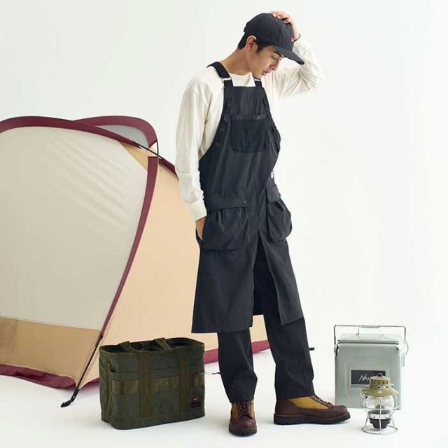ナンガ エプロン 難燃 NANGA ( N10NAMN4 ) TAKIBI RIPSTOP FIELD APRON タキビリップストップ フィールドエプロン [230309]