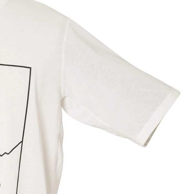 ナンガ Tシャツ NANGA DRY MIX FRAME LOGO TEE ドライミックス フレームロゴティー 半袖 吸水 速乾 UVケア [メール便] [230530]