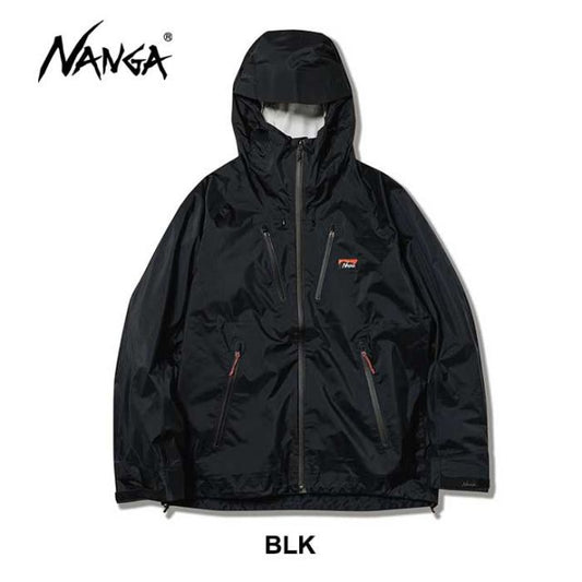 ナンガ アウター メンズ 2.5層 防水 透湿 NANGA AURORA TEX 2.5LAYER TREK SHELL PARKA オーロラテックス 2.5レイヤー トレックシェルパーカー 防水 ブラック 春 秋 冬 カーキ M/L (240317)