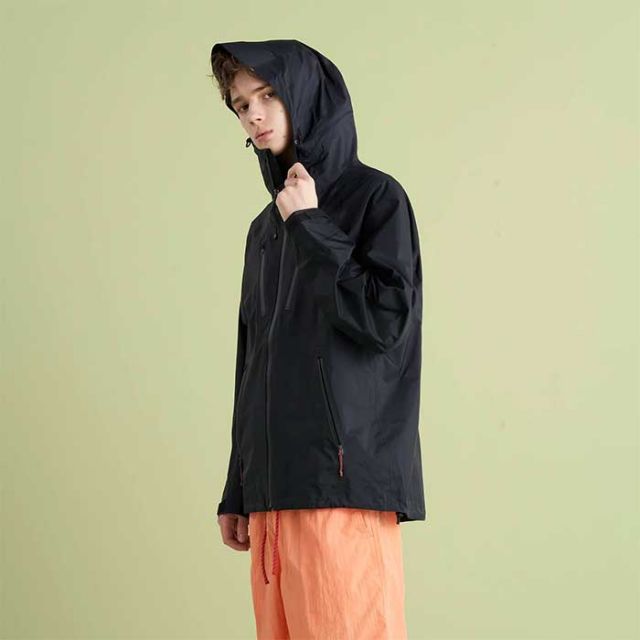 ナンガ アウター メンズ 2.5層 防水 透湿 NANGA AURORA TEX 2.5LAYER TREK SHELL PARKA オーロラテックス 2.5レイヤー トレックシェルパーカー 防水 ブラック 春 秋 冬 カーキ M/L (240317)