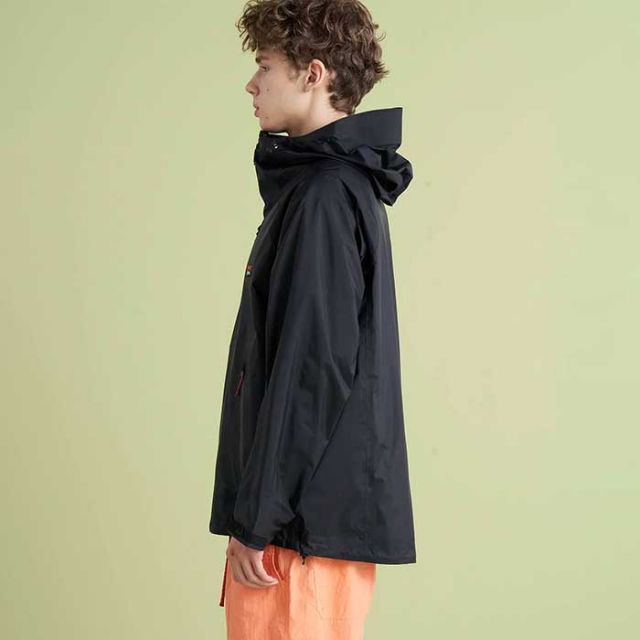 ナンガ アウター メンズ 2.5層 防水 透湿 NANGA AURORA TEX 2.5LAYER TREK SHELL PARKA オーロラテックス 2.5レイヤー トレックシェルパーカー 防水 ブラック 春 秋 冬 カーキ M/L (240317)