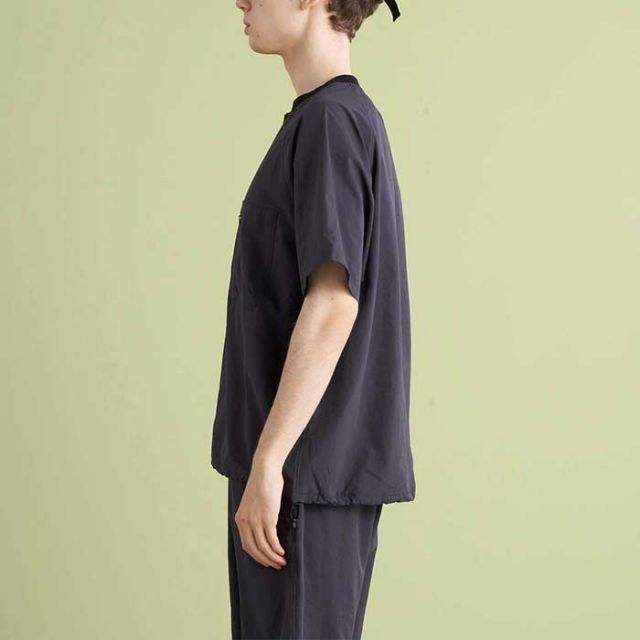 ナンガ tシャツ 半袖 NANGA DotAir COMFY TEE ドットエア コンフィー ティー M / L / XL ブラック ベージュ 吸汗 速乾 春夏 メール便 (240421)