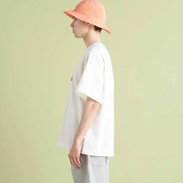 ナンガ tシャツ 半袖 メンズ レディース ユニセックス nanga Jerry Ukai ECO HYBRID NANGA LOGO T ブラック ホワイト M L XL ジェリー鵜飼 レギュラーフィット 30周年限定 メール便 (240522)