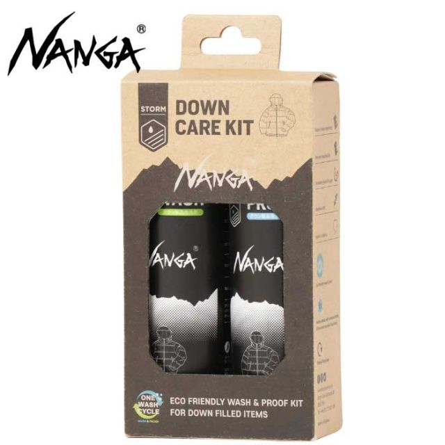 ナンガ 洗剤 撥水剤 セット NANGA N0003188 NANGA×STORM CARE SET 225ml  ナンガ×ストーム ケアセット クリーニング (240910)