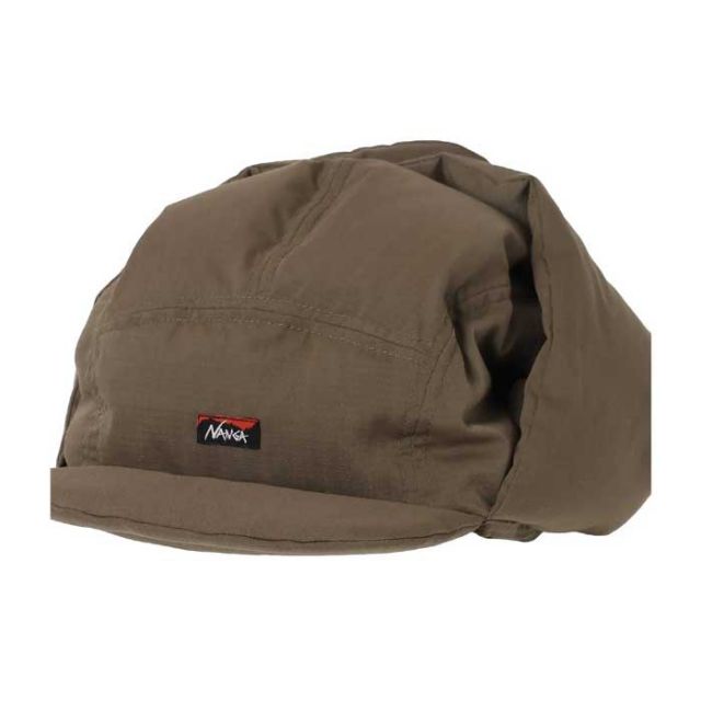 ナンガ キャップ NANGA HINOC RIPSTOP DOWN EAR FLAPCAP ヒノックリップストップ ダウンイヤーフラップキャップ アウトドア レジャー 防寒 秋冬 (240910)