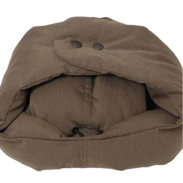 ナンガ キャップ NANGA HINOC RIPSTOP DOWN EAR FLAPCAP ヒノックリップストップ ダウンイヤーフラップキャップ アウトドア レジャー 防寒 秋冬 (240910)